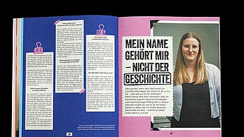 Lena Emily Dietrich–Namen und ihre Macht: Was mein Name mit mir macht. Magazin Innenseiten 06.
