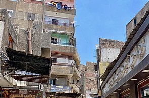 Läden auf einer Straße