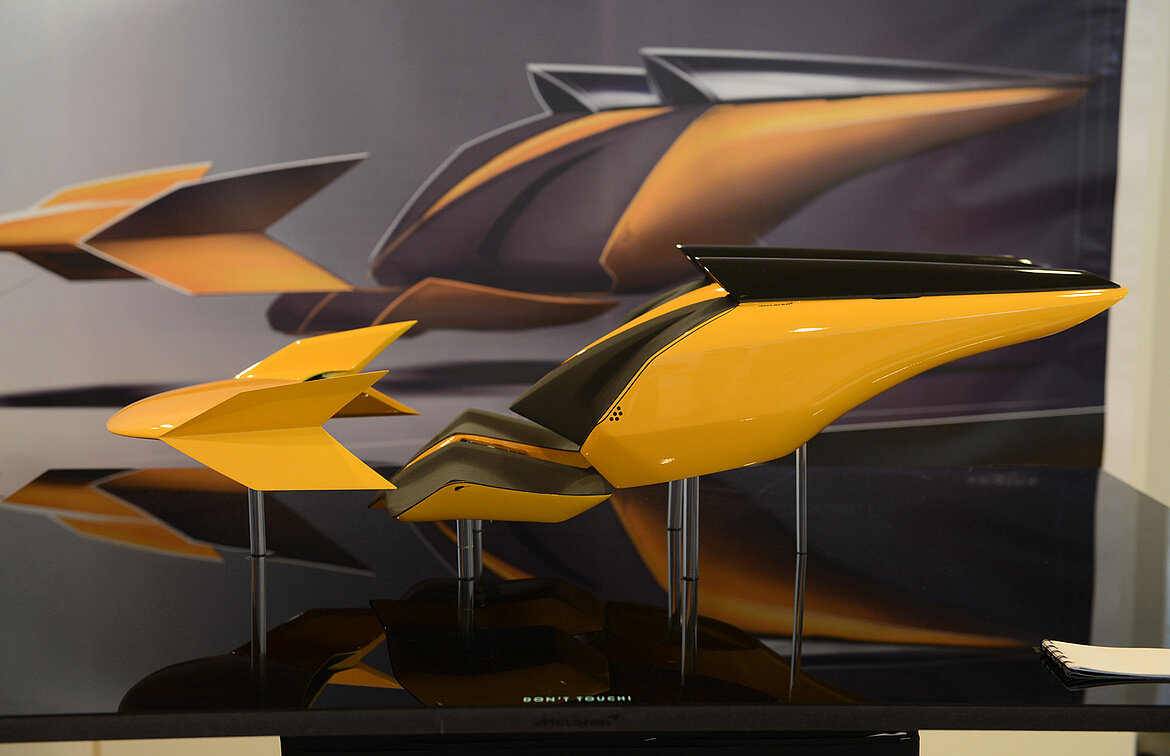 Bild studentische Arbeit: ‚Sportwagen für McLaren‘ von Dennis Moser