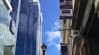 Foto einer Straße 