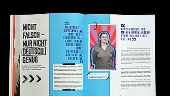 Lena Emily Dietrich–Namen und ihre Macht: Was mein Name mit mir macht. Magazin Innenseiten 05.