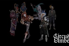 Lumbardh Ljatifi–CIRCUS LIMBO. UX/UI-Design als narratives und stilistisches Werkzeug in Videospielen. Screenshot Startscreen.