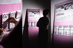 Abschlussarbeit Kerime Yildiz: Gentle Protest – Wie Handarbeit gesellschaftlichen Wandel anstoßen kann – Aufsteller