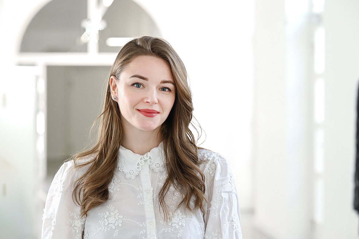 Portrait of Yevheniia Mishchenko 