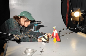 Ein Fotoshooting wird vorbereitet