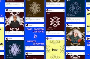 Abschlussarbeit Kimon Sammüller: BLOOM – Corporate Design Musik Festival – Instagram