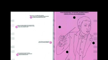 Maritza Lapeira–Klassische Musik heute und in Zukunft: Entwicklung eines Konzepts, wie klassische Musik in einem popkulturellen Umfeld Anklang gewinnen kann. Doppelseite aus Magazin 01.