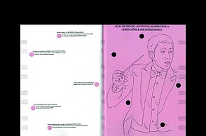 Maritza Lapeira–Klassische Musik heute und in Zukunft: Entwicklung eines Konzepts, wie klassische Musik in einem popkulturellen Umfeld Anklang gewinnen kann. Doppelseite aus Magazin 01.