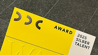 Die Urkunde des DDC Silber Awards