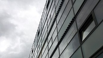Foto der Design Hochschule in Kolding von außen