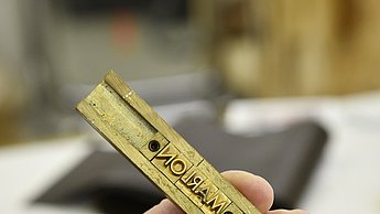 Detailaufnahme eines Projekts