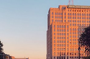 Bild eines Gebäudes mit Grass davor