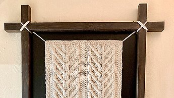 Bild eines Pullovers der Aran Inseln