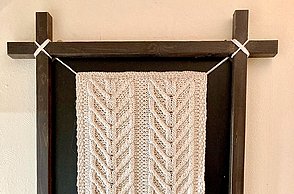 Bild eines Pullovers der Aran Inseln