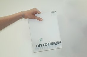 Hannah Keilbach–Die Rolle von Fehlern in kreativen Prozessen. Magazin Cover.