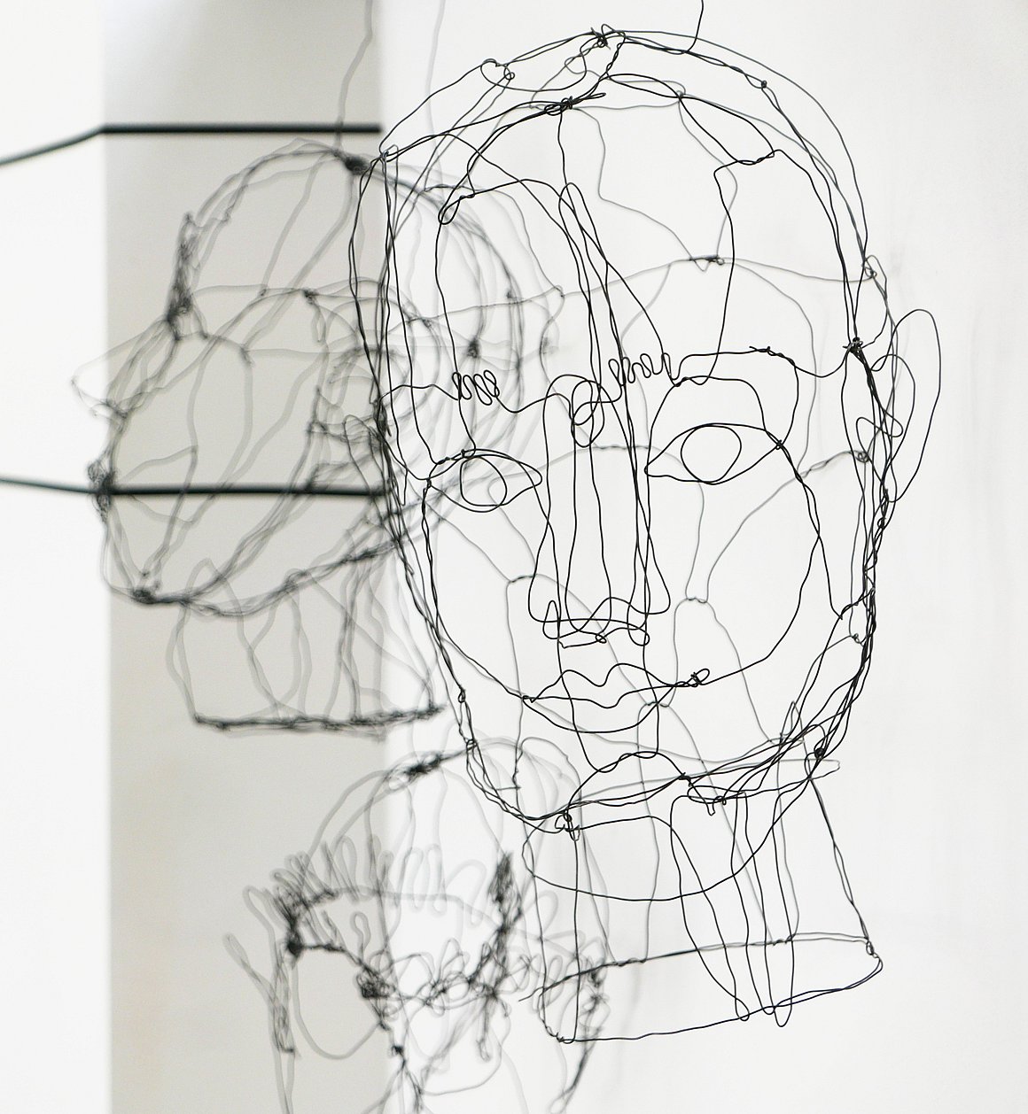 Teaser für den gestalterischen Vorkurs KATAPULT: Bild eines Drahtmodells 