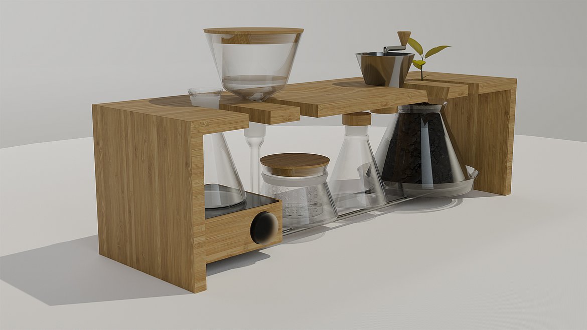 Image of student work: ‘slowCoffee bar’ by Paula Lewandowski