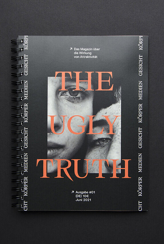 Bild studentische Arbeit: ‚Ugly Truth. Eine visuelle Auseinandersetzung mit der Diskriminierung durch Attraktivität‘ von Teresa Vogelbacher