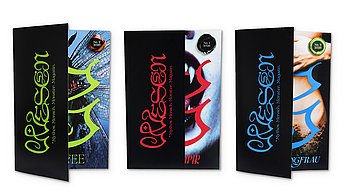 Abschlussarbeit Linda Bui, drei verschiedene Booklets