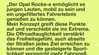 Wenzhöfer Opel Design Hack Beschreibung