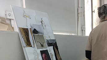 Foto eines Werkstattzimmers 