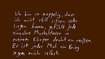 Svenja Rathfelder–Ich gegen mich. Eine visuelle Annäherung an das Tabuthema Autoaggression. Zitat.