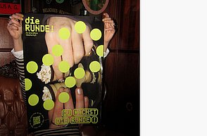 Abschlussarbeit Lilly Englert: Radikale Sanftheit –  Diskurspunkte für eine offene Gesellschaft – Plakat