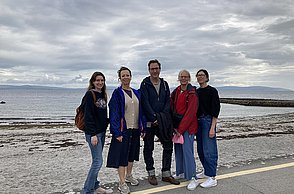 Gruppenbild an einem Strand