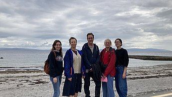 Gruppenbild an einem Strand