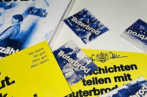 Abschlussarbeit Anastasia Poluljaschny: Vergessene Geschichte sichtbar machen – Spätaussiedler:innen durch Design erzählen – Material