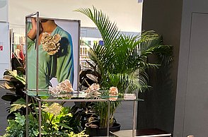 Ausgestellte Pflanzen