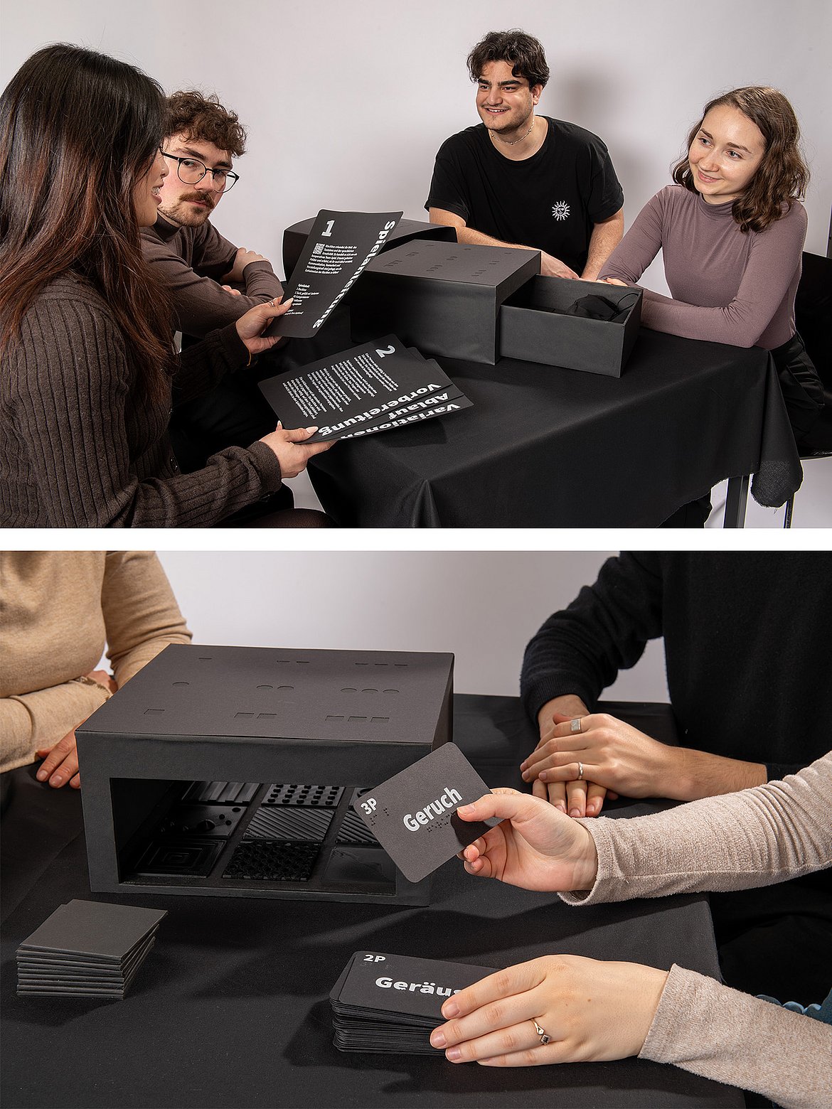 Image of student work: Eva Grünebaum's bachelor thesis 'Blackbox'