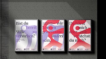 Emily Klassen–Introvertierte in einer extrovertierten Gesellschaft. Plakatserie.