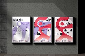 Emily Klassen–Introvertierte in einer extrovertierten Gesellschaft. Plakatserie.