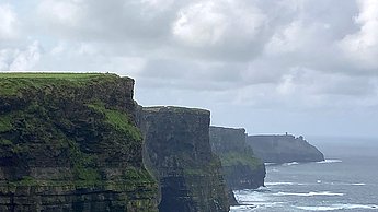 Foto der Abhänge von Moher