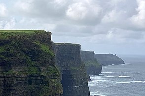 Foto der Abhänge von Moher