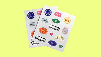 Abschlussarbeit Verena Frank: Neue Wege im Umgang mit Konsum – Wie Gestaltung Bewusstsein schaffen kann – Sticker