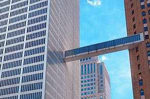 Bild von verschiedenen Wolkenkratzer 