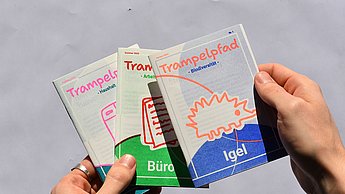 Laura Rudi–Der Weg. Zines zur Kampagne.