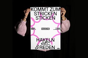 Abschlussarbeit Kerime Yildiz: Gentle Protest – Wie Handarbeit gesellschaftlichen Wandel anstoßen kann – Plakat