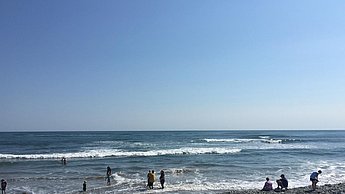 Bild von einem Strand