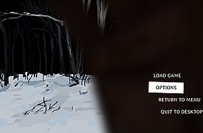 Lumbardh Ljatifi–CIRCUS LIMBO. UX/UI-Design als narratives und stilistisches Werkzeug in Videospielen. Screenshot Options.