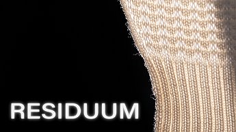 drei Bilder: Abschlusskollektion "RESIDUUM" von Clara Emmerling, 2023, Fotografin: Sabine Emmerling