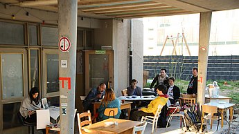 Café Roland von außen