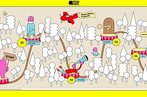 Linda Eisenhardt–Fragen fragen–Wichtige Fragen richtig fragen mithilfe der sokratischen Methode. Wimmelbild/Leporello.