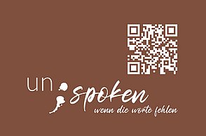 Svenja Rathfelder–Ich gegen mich. Eine visuelle Annäherung an das Tabuthema Autoaggression. QR-Code.