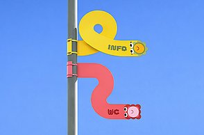 Abschlussarbeit Sophia Holstein: Designing Joy - ein visuelles Spiel mit der Freude – Wegweiser