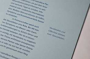 Tatjana Hoffmann–Nervensache. Eine Krankheit namens Multiple Sklerose. Weiteres Detail Broschüre.