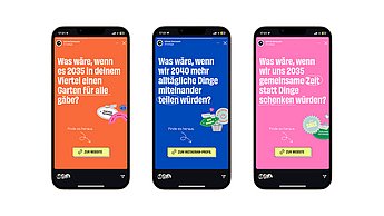 Abschlussarbeit Verena Frank: Neue Wege im Umgang mit Konsum – Wie Gestaltung Bewusstsein schaffen kann – Instagram Account Storys