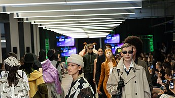Die Entwürfe der Pforzheimer Mode-Graduierten auf der Neo.Fashion. 2026 (Foto: Richie Photography)